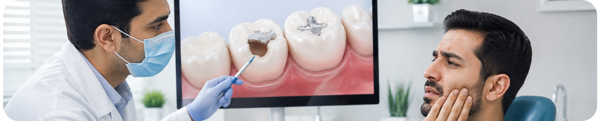افتادن مواد پرکردگی دندان؛ چه کنیم؟کلینیک دندانپزشکی خانواده