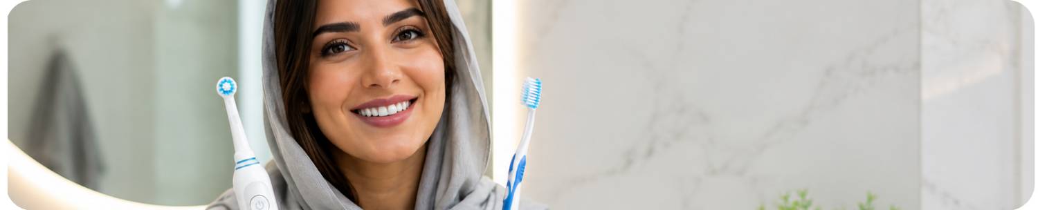 مسواک برقی یا دستی، کدام بهتر است؟کلینیک دندانپزشکی در کرج